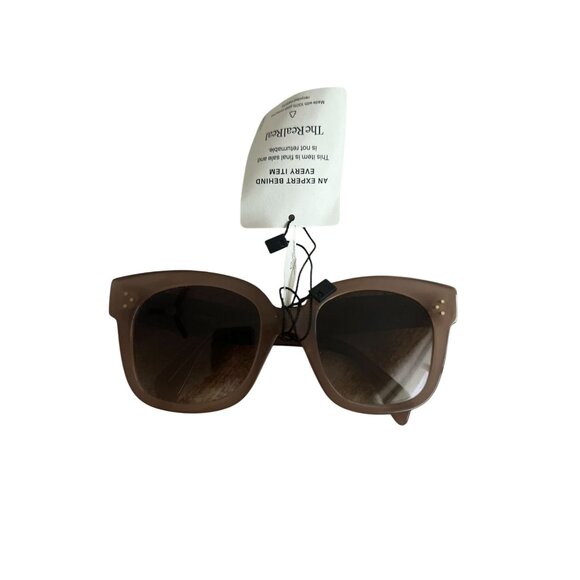 CELINE Women' Light Taupe Oversized Sunnies Sunglasses - Picture 4 of 6